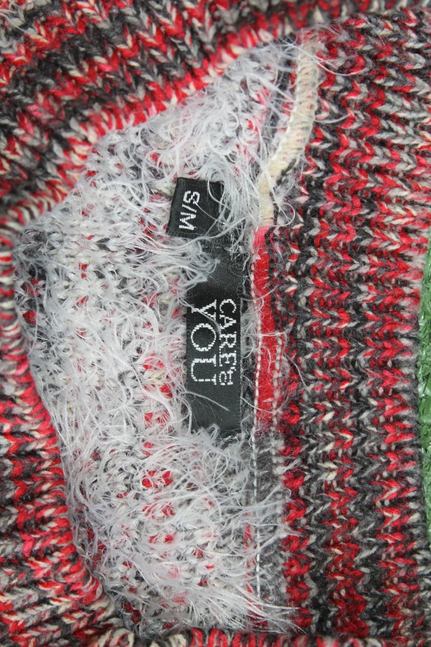 Lindo suéter macio Care of You tamanho S/m zebra vermelho e branco – photo 4